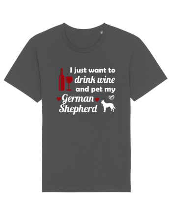 pet german shepherd Anthracite