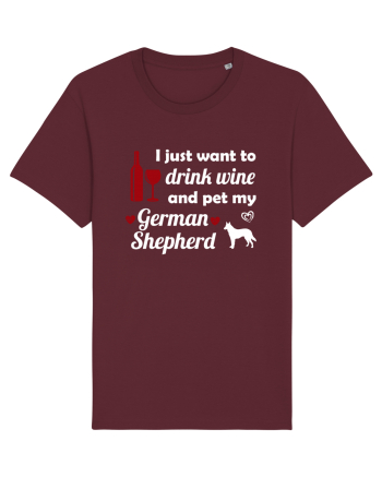 pet german shepherd Burgundy
