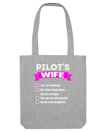 PILOTS WIFE Heather Grey