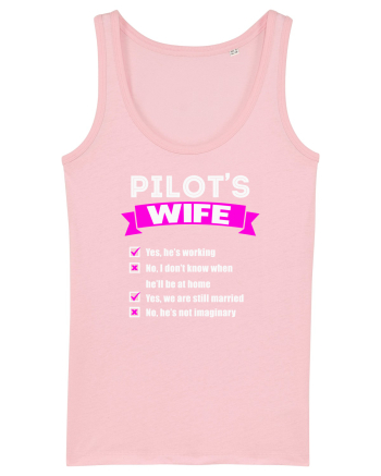 PILOTS WIFE Cotton Pink