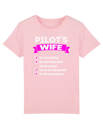PILOTS WIFE Cotton Pink