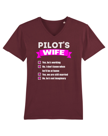 PILOTS WIFE Burgundy