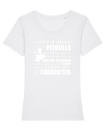 PITBULLS Tricou mânecă scurtă guler larg fitted Damă Expresser
