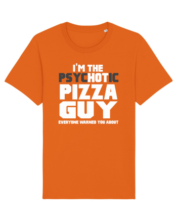 PIZZA guy Bright Orange