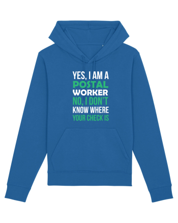 POSTAL WORKER Royal Blue