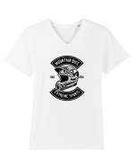 Mountain Bike Black Tricou mânecă scurtă guler V Bărbat Presenter