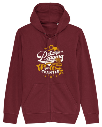 PRAYING Burgundy