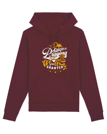 PRAYING Burgundy