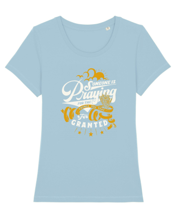 PRAYING Sky Blue