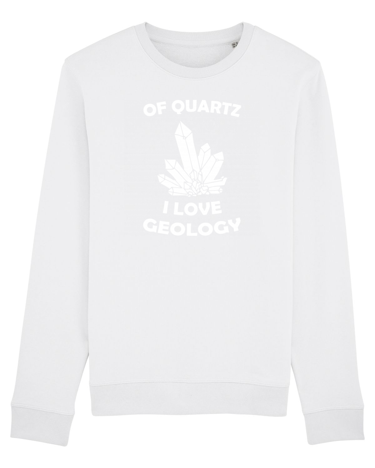 Bluză mânecă lungă Unisex Rise White