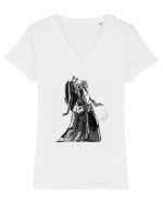 Belly Dancer Tricou mânecă scurtă guler V Damă Evoker