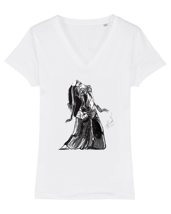 Belly Dancer White