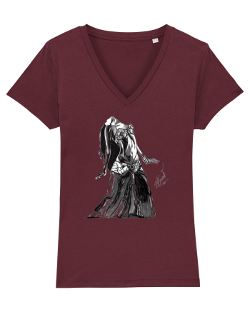 Belly Dancer Burgundy