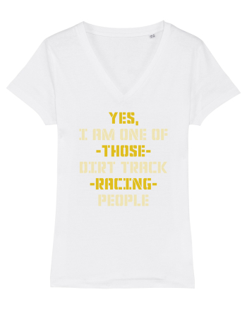 DIRT TRACK RACING White