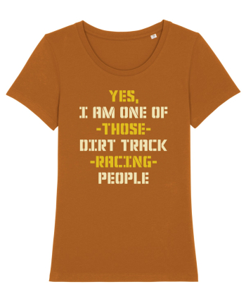 DIRT TRACK RACING Roasted Orange