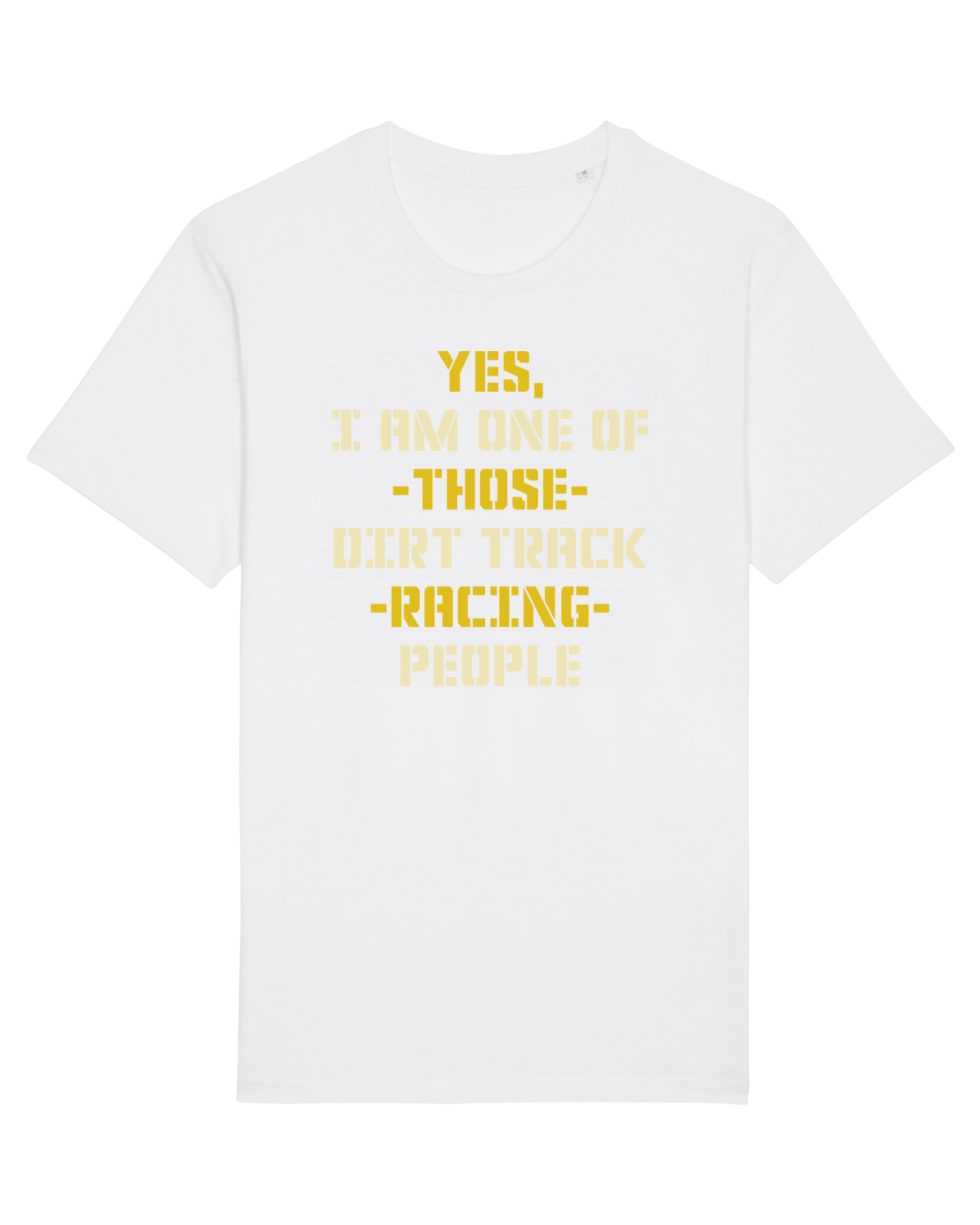 Tricou mânecă scurtă Unisex Rocker White
