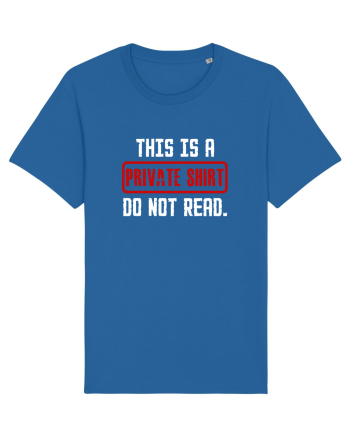 PRIVATE SHIRT Royal Blue
