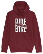 RIDE BIKE Hanorac cu fermoar Unisex Connector