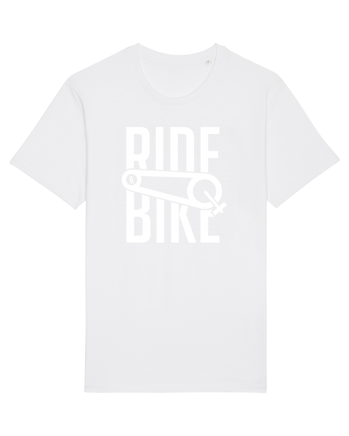 Tricou mânecă scurtă Unisex Rocker White