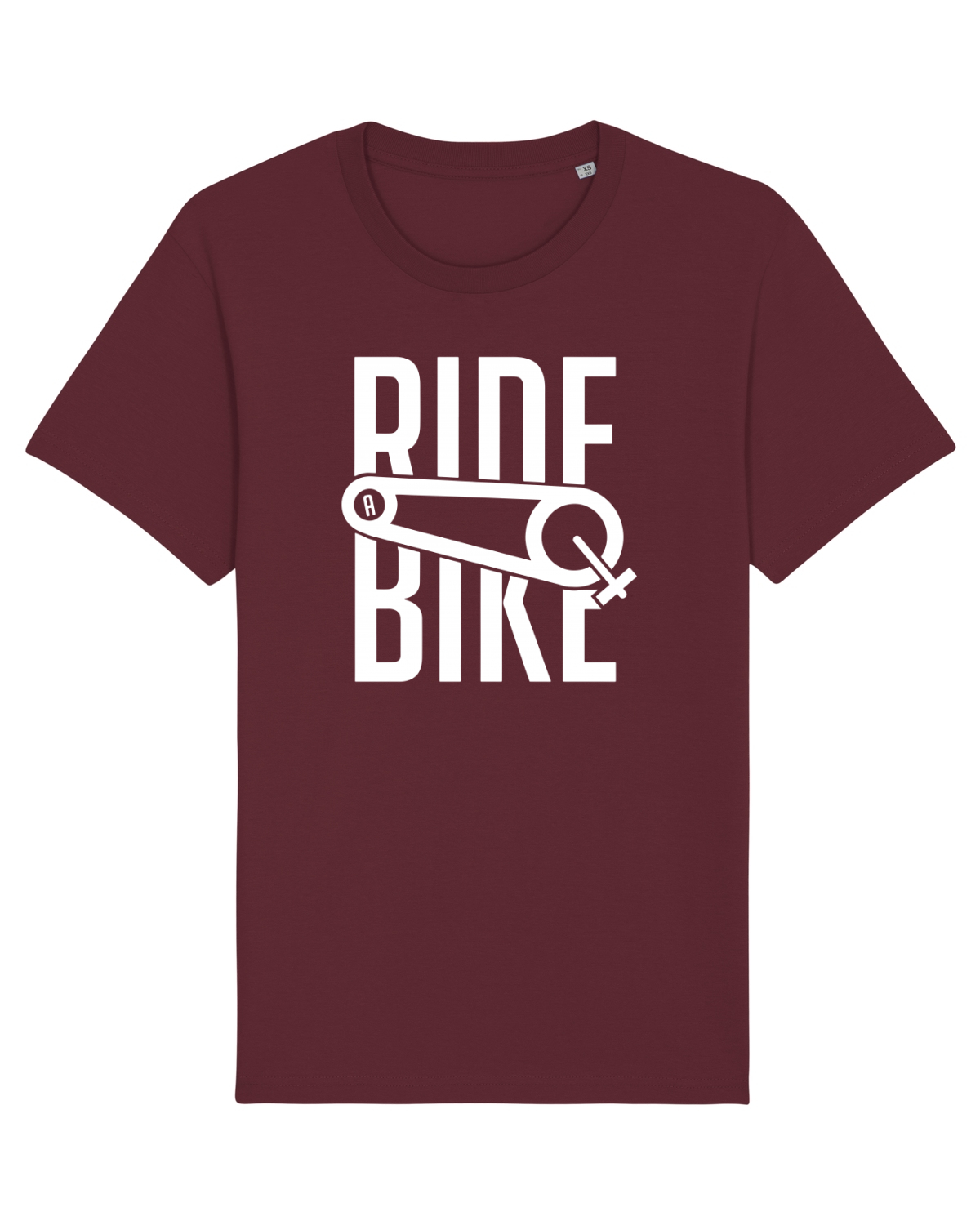 Tricou mânecă scurtă Unisex Rocker Burgundy