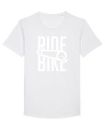 RIDE BIKE Tricou mânecă scurtă guler larg Bărbat Skater