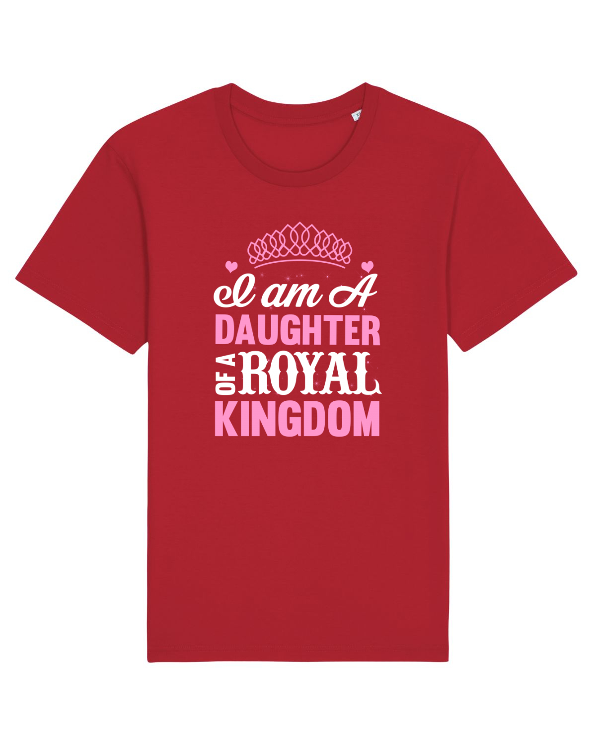 Tricou mânecă scurtă Unisex Rocker Red