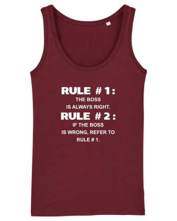 BOSS Burgundy