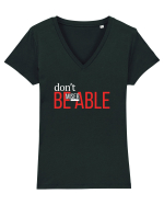 BE ABLE Tricou mânecă scurtă guler V Damă Evoker
