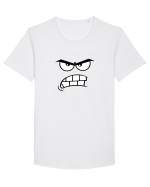 Angry Tricou mânecă scurtă guler larg Bărbat Skater