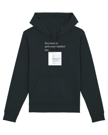 Pick your battles - select all Black