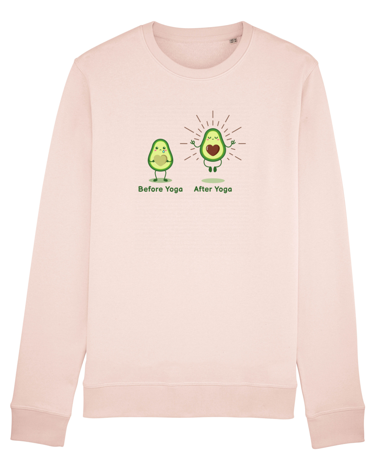 Bluză mânecă lungă Unisex Rise Candy Pink
