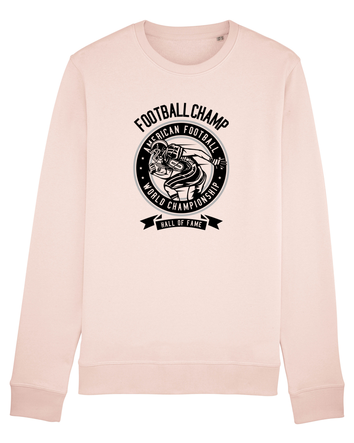 Bluză mânecă lungă Unisex Rise Candy Pink