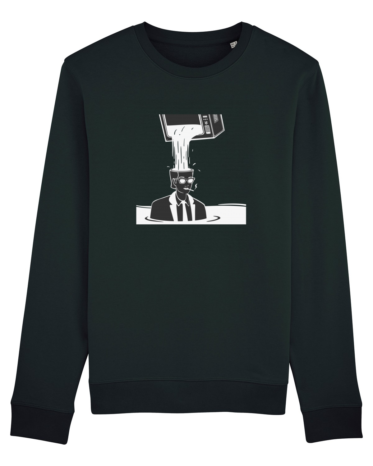 Bluză mânecă lungă Unisex Rise Black