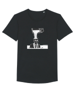 Beliver Tricou mânecă scurtă guler larg Bărbat Skater