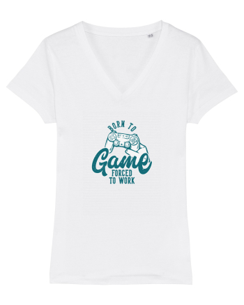 Born To Game White