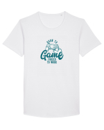 Born To Game Tricou mânecă scurtă guler larg Bărbat Skater
