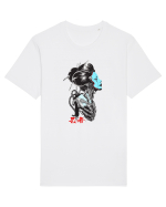 Geisha Tricou mânecă scurtă Unisex Rocker