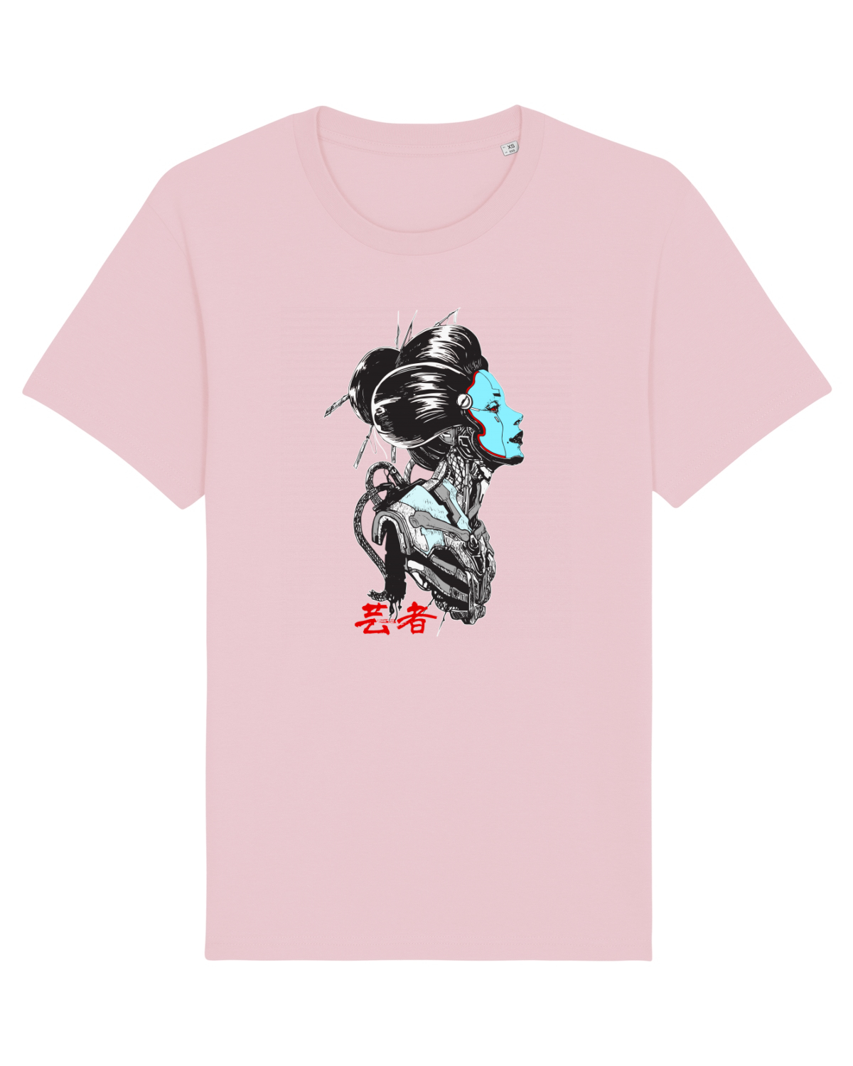 Tricou mânecă scurtă Unisex Rocker Cotton Pink