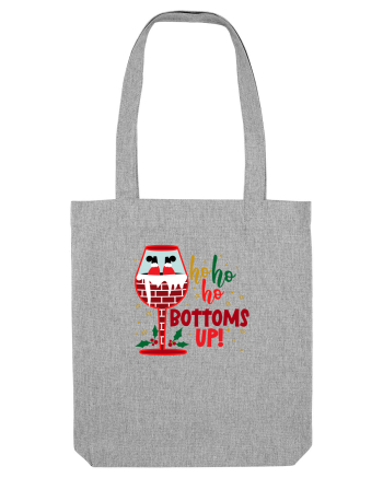 Ho Ho Ho Bottom Up Heather Grey