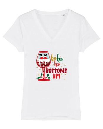 Ho Ho Ho Bottom Up White