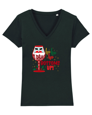 Ho Ho Ho Bottom Up Black