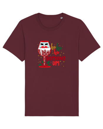 Ho Ho Ho Bottom Up Burgundy