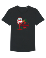 Ho Ho Ho Bottom Up Tricou mânecă scurtă guler larg Bărbat Skater