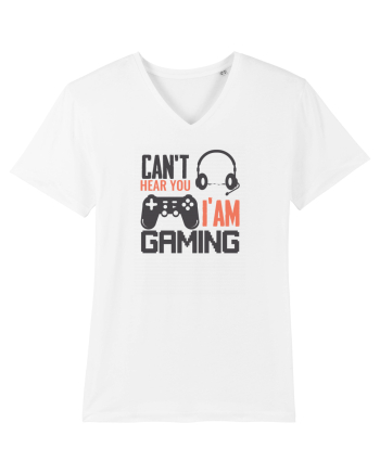 Can't Hear You I'm Gaming White