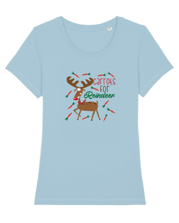 Carrots For Reindeer Sky Blue