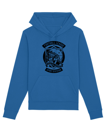 American Football Sport Black Royal Blue
