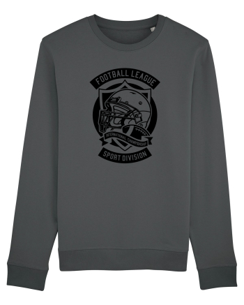 American Football Sport Black Anthracite