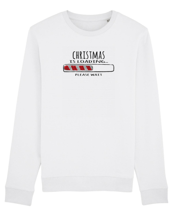 Christmas Is Loading White