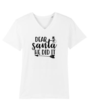 Dear Santa He Did It White