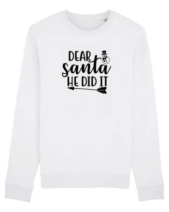 Dear Santa He Did It White